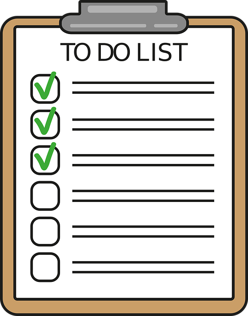 todo list